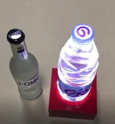 LED-Blitzmodul für Acrylbox Acrylbox mit LED für Flasche