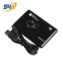 125kHz Lettore RFID USB Lettore di Smart Card Nessun Dispositivo di Installazione per Em ID per Sistema di Controllo Accessi