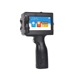 25.4mm Tragbarer Handheld-Tintenstrahldrucker für QR-Code, Barcode, Datums- und Chargencodierung