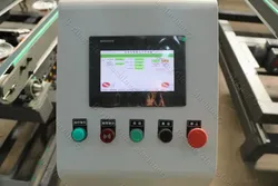 Máquina de Carga e Descarga Automática com Controle PLC para Desbaste de Bordas de Vidro
