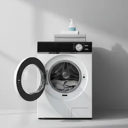 10 Kg Große Kapazität Vollautomatische Frontlader Waschmaschine