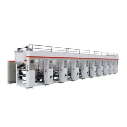 Máquina de Impressão Rotogravura Automática de Controle de Computador de Alta Velocidade para Papel