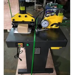3in1 Busbar-Bearbeitungsmaschine Multifunktionale Kupferstangenmaschine Flachvertikale Biegemaschine