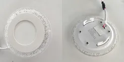 3+3W 18+6W Weißes RGB Zwei-Farben LED Deckenpaneel Licht Grundlegende Anpassung
