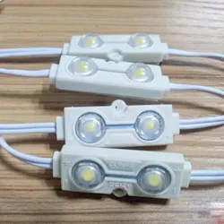 IP65 Linsen-Diffusion-Kunststoffspritzguss DC12V SMD2835 LED 2 Modul für hinterleuchtete Buchstabenzeichen