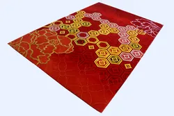 Tapetes de Geometria para Crianças, Tapetes para Quarto, Tapete de Lã