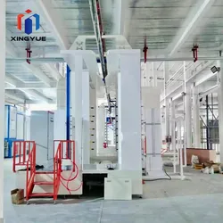 Cabine de pintura a pó automática Xingyue com sistema de diagnóstico de falhas