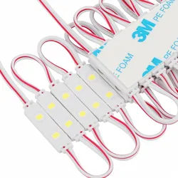 Super Brilhante 100PCS Mini 2835 2 Módulo DC12V LED à Prova d'Água Luz Decorativa para Letra Sinal Módulo LED Módulos de Iluminação LED
