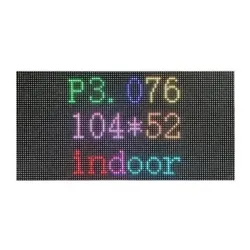 SMD Hohe Bildwiederholfrequenz Innen P3.076 LED Modul