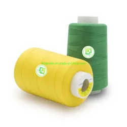 Strickmaschine gesponnener Polyester-Nähfaden