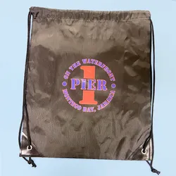 Werbe wasserdichte Schnur-Rucksäcke aus Polyester Sport Zugbeutel individuell bedruckte Polyester Zugtasche mit Logo