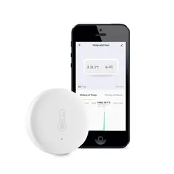Sensore di temperatura e umidità termometro rilevatore controllo remoto interno sensore Zigbee