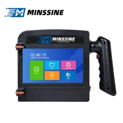 Impressora Inkjet Portátil 7 Polegada para Impressão de Texto e Logotipos em Grande Formato Impressora Inkjet Compacta Portátil para Impressão de Texto e Logotipo Personalizados