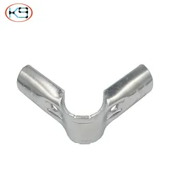 Conjunto de Juntas Metálicas com Revestimento Cromado para Sistema de Trilho Deslizante