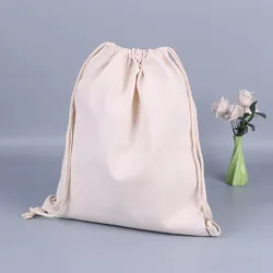 Baumwoll-Rucksack mit Kordelzug und individuellem Logo, mehrere Farben
