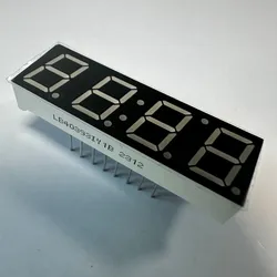흰색 0.39-Inch 4-Digit 공통 애노드 LED 디스플레이 모듈