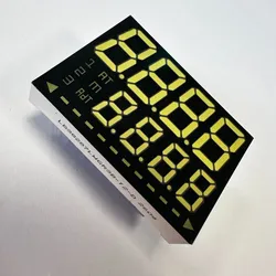 Dual-Line 4+4 Ziffern angepasst LED-Anzeige 7 Segment für Instrumententafel