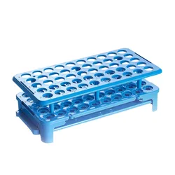 Suporte de Tubos de Ensaio de Plástico para 50 Furos Suporte de Tubo Multifuncional