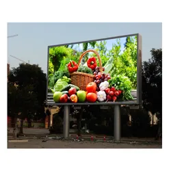 Hochauflösende LED-Videowand-Werbung wasserdicht P4 Außen-LED-Display