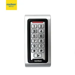 Metall IP65 Wasserdichter Wiegand-Ausgang Em/Mf RFID-Kartenleser Standalone Tastatur Zugangskontrollsystem