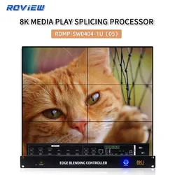 8K Multi-Display-Mediaplayer 5output mit Zusammenfügen & Rotation