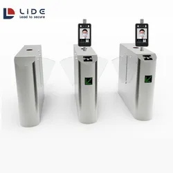 RFID QR-Code-Scanner Zugangskontrollsystem automatische Drehkreuz Klappbarriere Tor