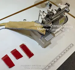 Kleine Muschelnaht Overlock-Nähmaschine