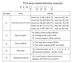 Tc4s เครื่องควบคุมอุณหภูมิอัจฉริยะแบบดิจิตอลแสดงผลด้วยพีไอดี SSR+รีเลย์