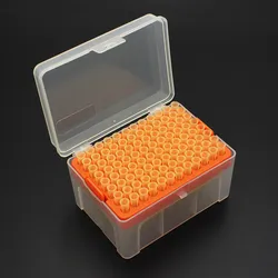 Laboratório 10UL Dicas Suportes 96 Poços PP Pontas de Pipeta Caixa