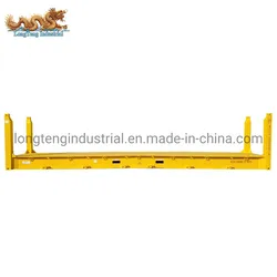Festes Ende oder Eckpfosten 40FT Versandcontainer Flachgestell