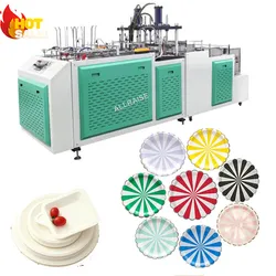 Máquina Automática de Formação de Pratos de Papel a Preço de Fábrica Máquina de Fazer Pratos de Papel