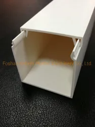 Kunststoff-Mikrorohr PVC Kabelkanal Profil Extrusionsproduktionslinie