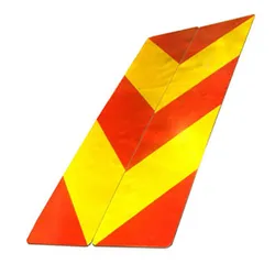 Biển báo phản quang cho xe cộ phía sau