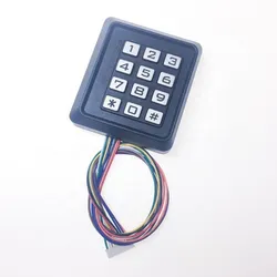 Sistemi di Controllo Accessi con Tastiera per Porta Automatica Turtech Ak12 Sistema di Tastiera in Metallo