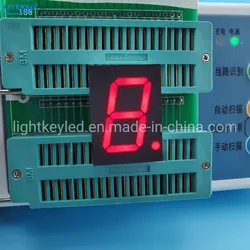 0.8 Zoll Einzelziffer 7 Segment-LED-Anzeige mit rechter Dezimalstelle vom Expertenhersteller