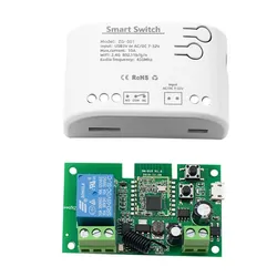 Controle Remoto RF Zigbee SLS Módulo Relé Inteligente Tuya Interruptor Controlador 1CH