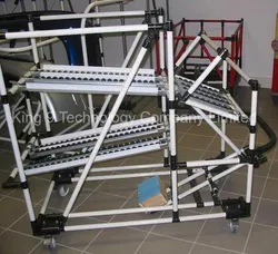 Kj-2046c Trilho de Rolamento para Deslizamento Suave em Rampa para Estante Modular de Armazenamento Lean