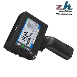 Handheld-Tintenstrahldrucker auf Holz Metall Kunststoff Karton von Digitaldruck Chargencodiermaschine
