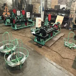 Stacheldrahtmaschine, Stacheldrahtherstellungsmaschine