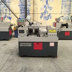 Vollautomatische hydraulische Gewindewalzanlage - Rundstahl-Gewindeschneidmaschine - Schraubenstangen-Gewindewalzanlage