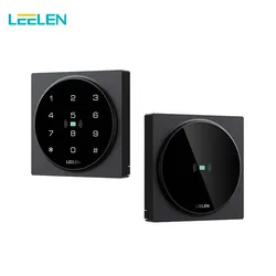 Leelen Smart-Zugangskontrollsystem Touch-Tastatur IC-Karte PIN-Code Entsperrung Brandmelde-Zugangskontrollleser