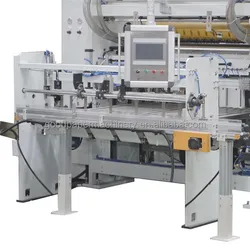 Automatische V-Falz-Gesichtspapiertuch-Faltmaschine mit PLC-Programmiersteuerung