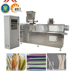 Biologisch abbaubare Trinkreisstrohhalm-Herstellungsmaschine Cassava-Strohhalm-Herstellungsmaschine