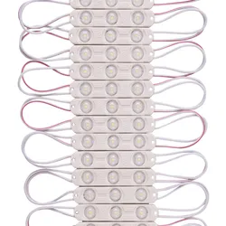 Wirtschaftliches 200PCS Paket 6500K LED-Modul 3light 0.72W 12V LED-Lichtmodul CE RoHS-Zertifizierung LED-Modul