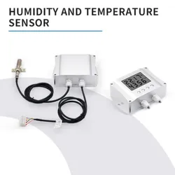Transmissor de Umidade e Temperatura com Montagem Rosqueada Profissional para Sistemas de HVAC