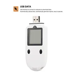 Registrador de Dados de Temperatura Beacon com Monitoramento de Temperatura e Umidade