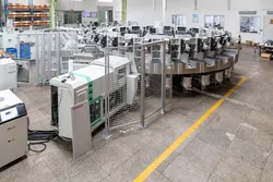 Original Fabrik Neu Modell Angepasst 30 Station Dreh-TPU PU Spritzgießmaschine Spritzgießmaschine