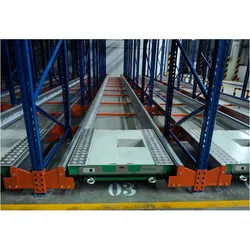 Sistema de Estanteria de Transporte Certificado CE Armazenamento Automático de Armazém Estanteria de Transporte por Rádio