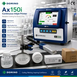 Hochzuverlässige Domino Ax150I Codiermaschine mit IP55 Schutz