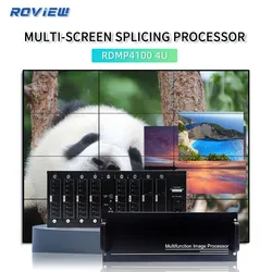 LED/LCD Multi-Bildschirm-Splicing-Prozessor mit Plug-in-Gerät